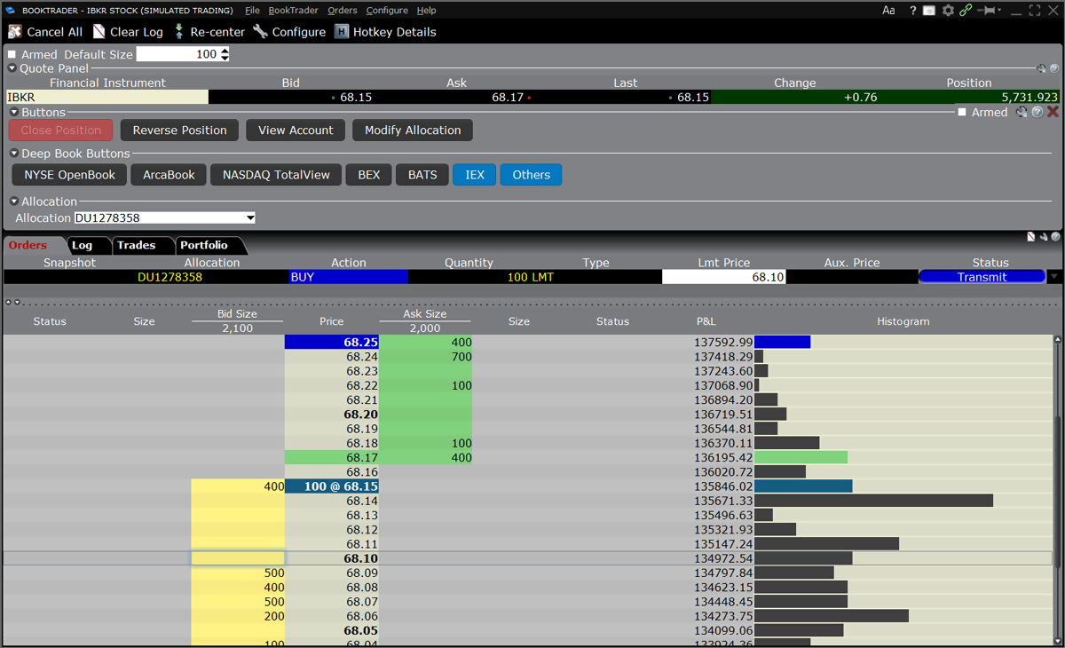 FX Order Example